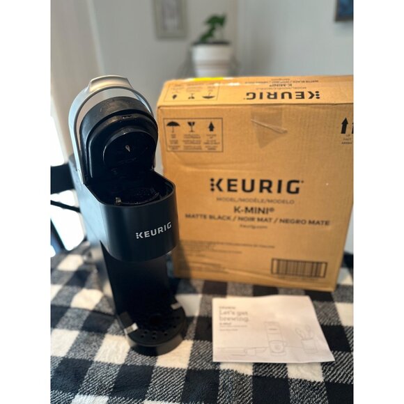 Keurig K-Mini Coffee Maker Matte Black Compact Single Serve For Pods & Grounds - Picture 3 of 8